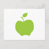 Apfelgrün Postkarte (Vorderseite)