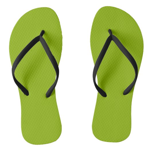 Apfelgrün (Vollfarbe) Badesandalen (Fußbett)