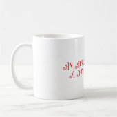 Apfelgrünes Blatt Obst Kaffeetasse (Links)