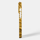 Apfelhandy in goldenen Farbtönen 14pro Gehäuse Case-Mate iPhone Hülle (Rückseite / Links)