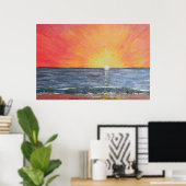 Apfelhimmel Poster (Heimbüro)