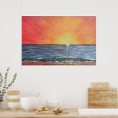 Apfelhimmel Poster (Küche)