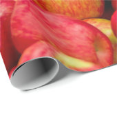 Äpfelhintergrund Geschenkpapier (Rolleneckpunkt)