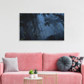 Apfelholz (Nacht) Leinwanddruck (Insitu (Wohnzimmer))