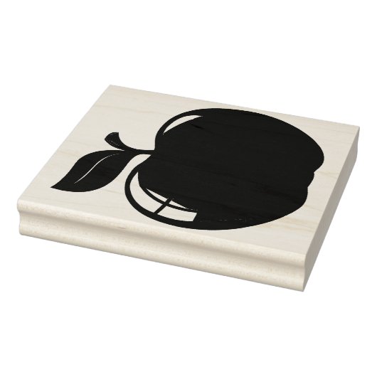 Apfelkautschuk-Briefmarke Gummistempel (Stempel)