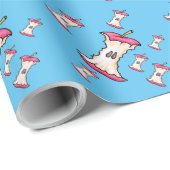 Apfelkern Geschenkpapier (Rolleneckpunkt)