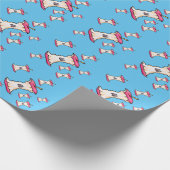 Apfelkern Geschenkpapier (Ecke)
