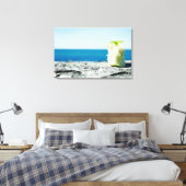 Apfelkern im Schmutz Leinwanddruck (Insitu (Schlafzimmer))