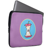 Apfelkern Laptopschutzhülle (Vorne Rechts)