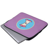 Apfelkern Laptopschutzhülle (Vorne Knopf)