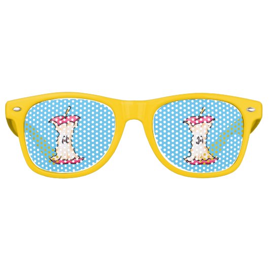 Apfelkern Partybrille (Vorderseite)