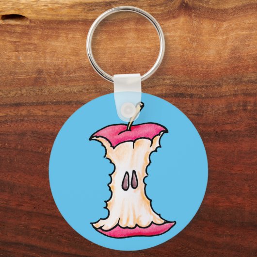 Apfelkern Schlüsselanhänger (Vorderseite)