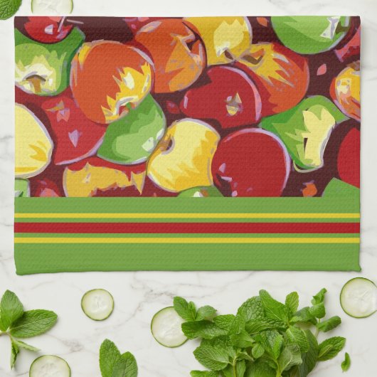 Apfelknochen Handtuch (Gefaltet)