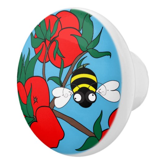 Apfelknochen Keramikknauf (Rechts)