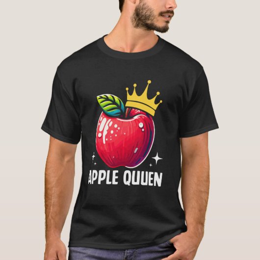 Apfelkönigin Apfel T-Shirt (Vorderseite)