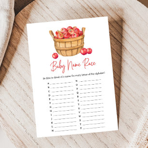 Apfelkorb-Baby-Shower-Baby-Name-Race-Spiel