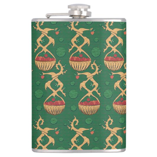 Apfelkörbe IV Flachmann (Vorderseite)