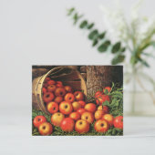Äpfelkörbe Karte (Stehend Vorderseite)