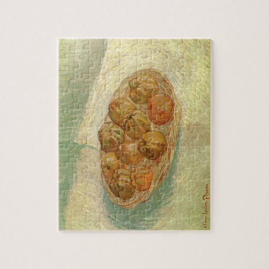 Apfelkörbe noch Leben von Vincent van Gogh Puzzle (Vertikal)