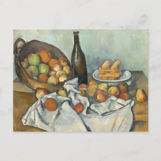 Apfelkörbe Paul Cézanne Kunstkunst Postkarte (Vorderseite)