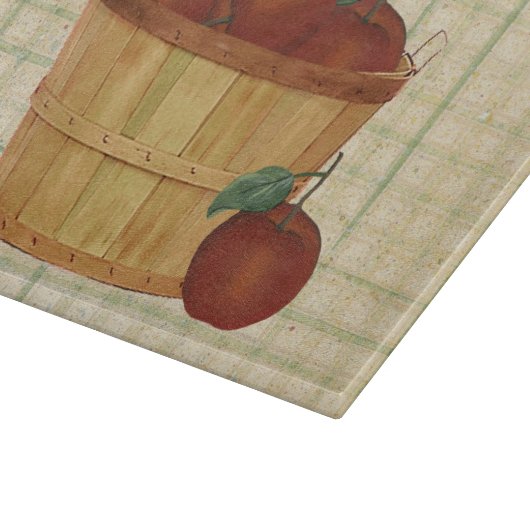 Äpfelkörbe Schneidebrett (Ecke)