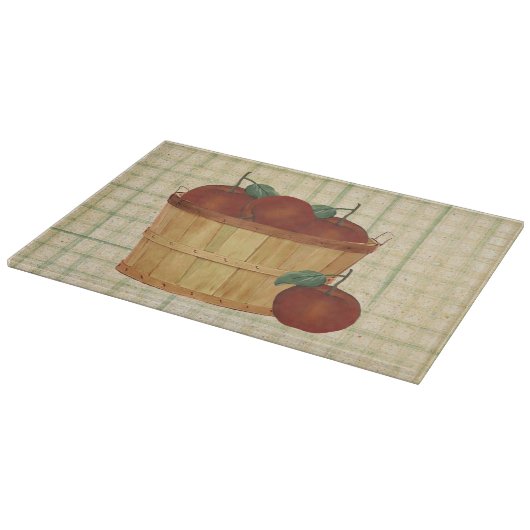 Äpfelkörbe Schneidebrett (Ecke)