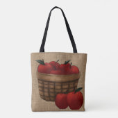 Äpfelkörbe Tasche (Rückseite)