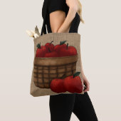 Äpfelkörbe Tasche (Von Nahem)