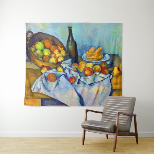 Äpfelkörbe von Cezanne Wandteppich (Beispiel (Horizontal))