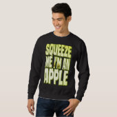 Apfelkostüm Sonnenfilet Frischfrucht Slice Sq Sweatshirt (Vorne ganz)