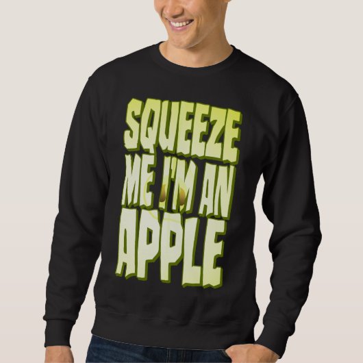 Apfelkostüm Sonnenfilet Frischfrucht Slice Sq Sweatshirt (Vorderseite)