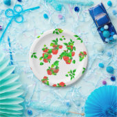 Apfelkuchen auf dem Bauernmarkt Pappteller (Party)