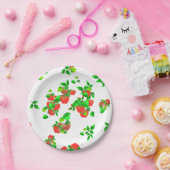 Apfelkuchen auf dem Bauernmarkt Pappteller (Party)