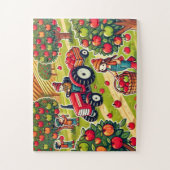 Apfelkuchen auf dem Hof Puzzle (Vertikal)