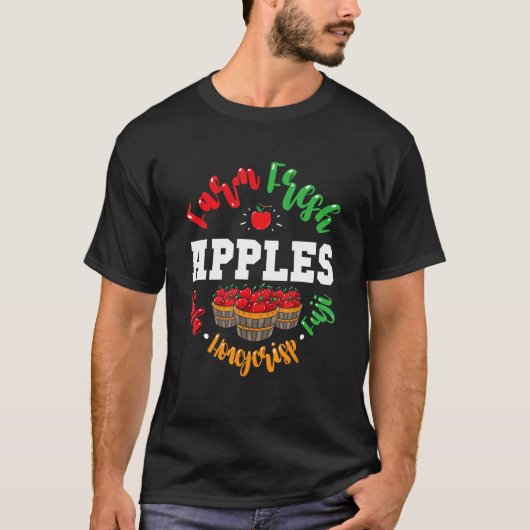 Apfelkuchen Bauer Fall für Kleinkinder T-Shirt (Vorderseite)