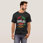 Apfelkuchen Bauer Fall für Kleinkinder T-Shirt (Vorne ganz)