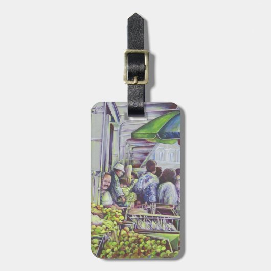 Apfelkuchen erfordert Äpfel Gepäckanhänger (Vorderseite vertikal)