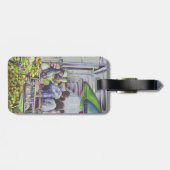 Apfelkuchen erfordert Äpfel Gepäckanhänger (Rückseite horizontal)