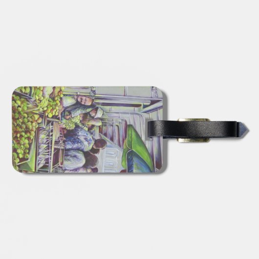 Apfelkuchen erfordert Äpfel Gepäckanhänger (Rückseite horizontal)