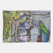 Apfelkuchen erfordert Äpfel Handtuch (Horizontal)