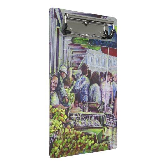 Apfelkuchen erfordert Äpfel Mini Klemmbrett (Schrägansicht)