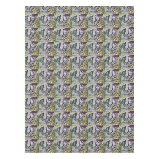 Apfelkuchen erfordert Äpfel Tischdecke (Vorderseite)