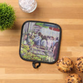 Apfelkuchen erfordert Äpfel Topflappen (Oben Unten)