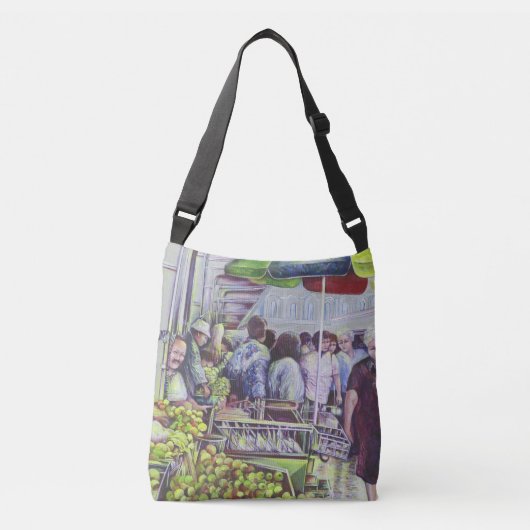 Apfelkuchen, erfordert Äpfel Tragetaschen Mit Langen Trägern (Vorderseite)