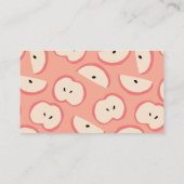 Apfelkuchen für mein Baby-Baby-Baby-Baby-Pub-Bucha Begleitkarte (Rückseite)