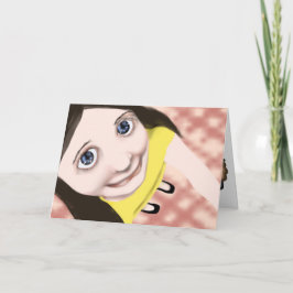 Apfelkuchen-Geburtstags-Karte Karte