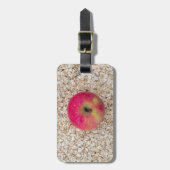 Apfelkuchen Gepäckanhänger (Vorderseite vertikal)