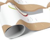 Apfelkuchen Geschenkpapier (Rolleneckpunkt)