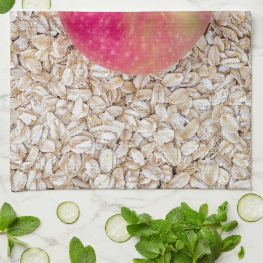 Apfelkuchen Geschirrtuch (Gefaltet)