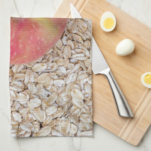 Apfelkuchen Geschirrtuch (Viertel Falte)